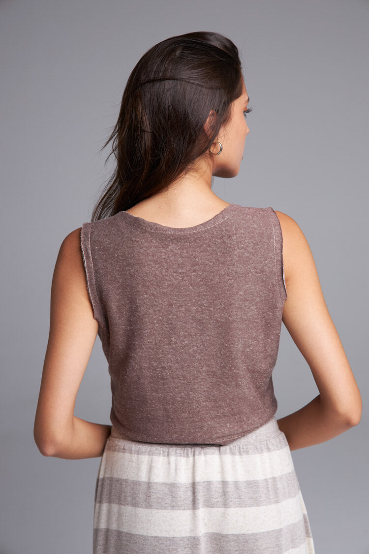 BLUSA CICLOS - MARROM