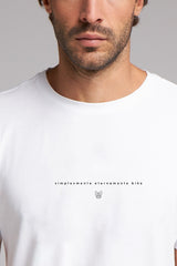 CAMISETA ETERNAMENTE BIKE - BRANCO