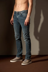 CALÇA JEANS 005 BASE SLIM - AZUL