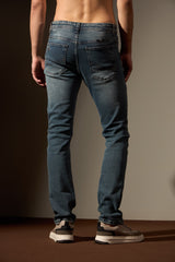 CALÇA JEANS 005 BASE SLIM - AZUL