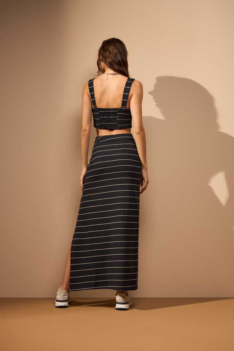 CROPPED TEMPOS - PRETO E BRANCO