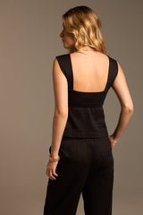 BLUSA MARES - PRETO