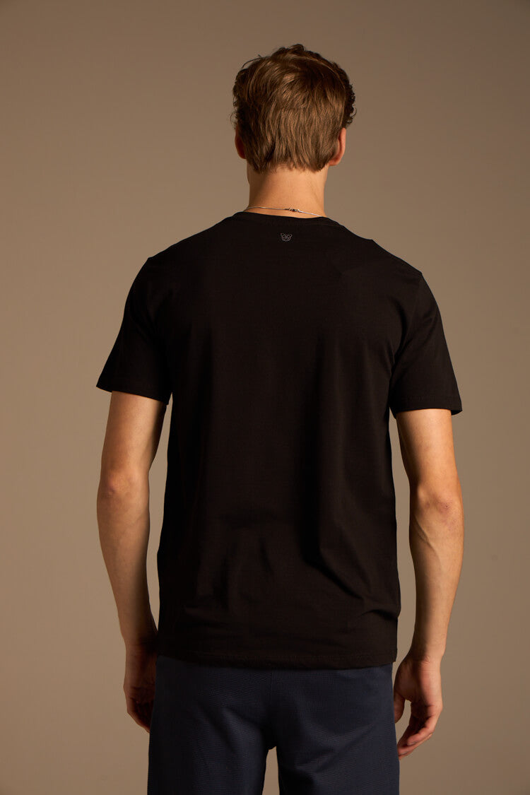 CAMISETA OLD FRONT - PRETO