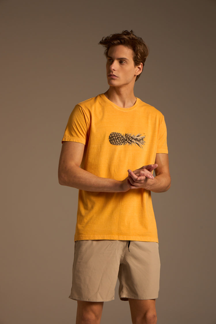 CAMISETA KONA - AMARELO STONE