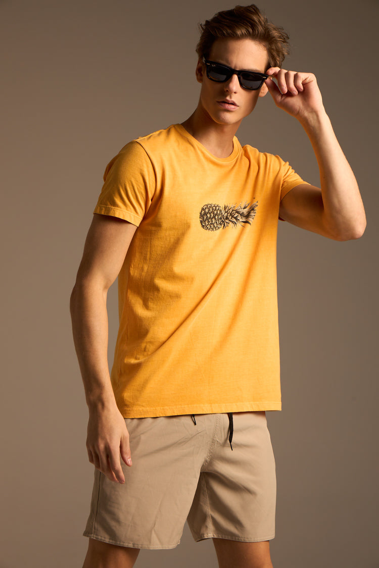 CAMISETA KONA - AMARELO STONE