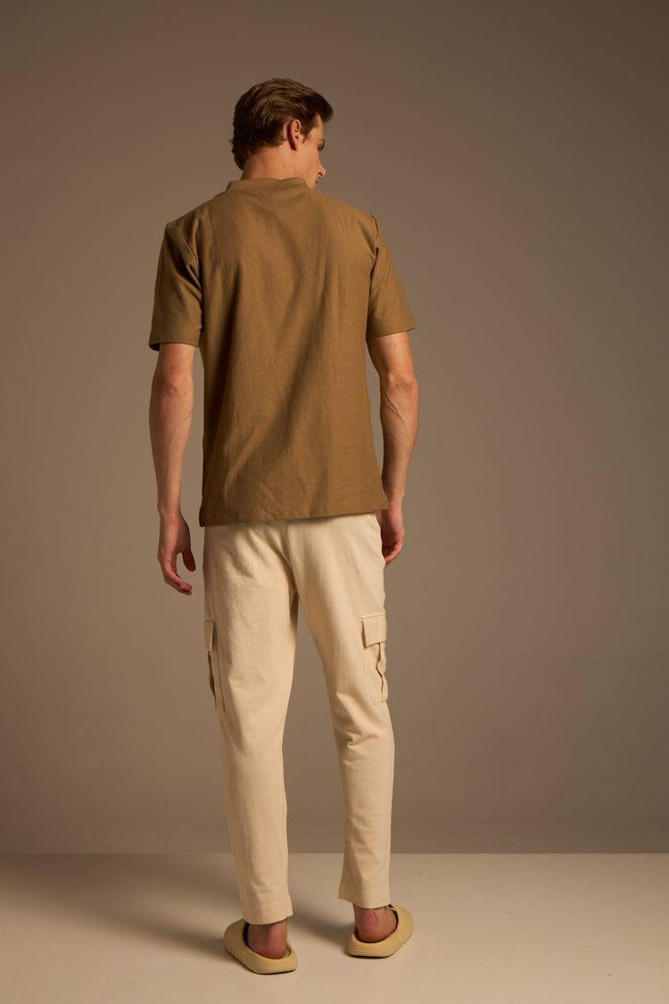 CAMISETA NORONHA COM ZÍPER - VERDE - Vörr Brasil
