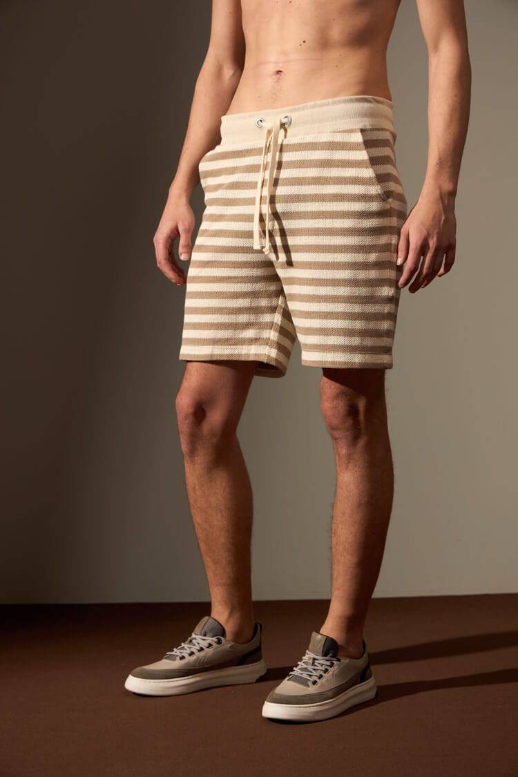 BERMUDA RAIAS - OFF WHITE - Vörr Brasil