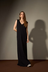 VESTIDO LONGO SERRA - PRETO