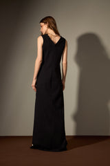 VESTIDO LONGO SERRA - PRETO