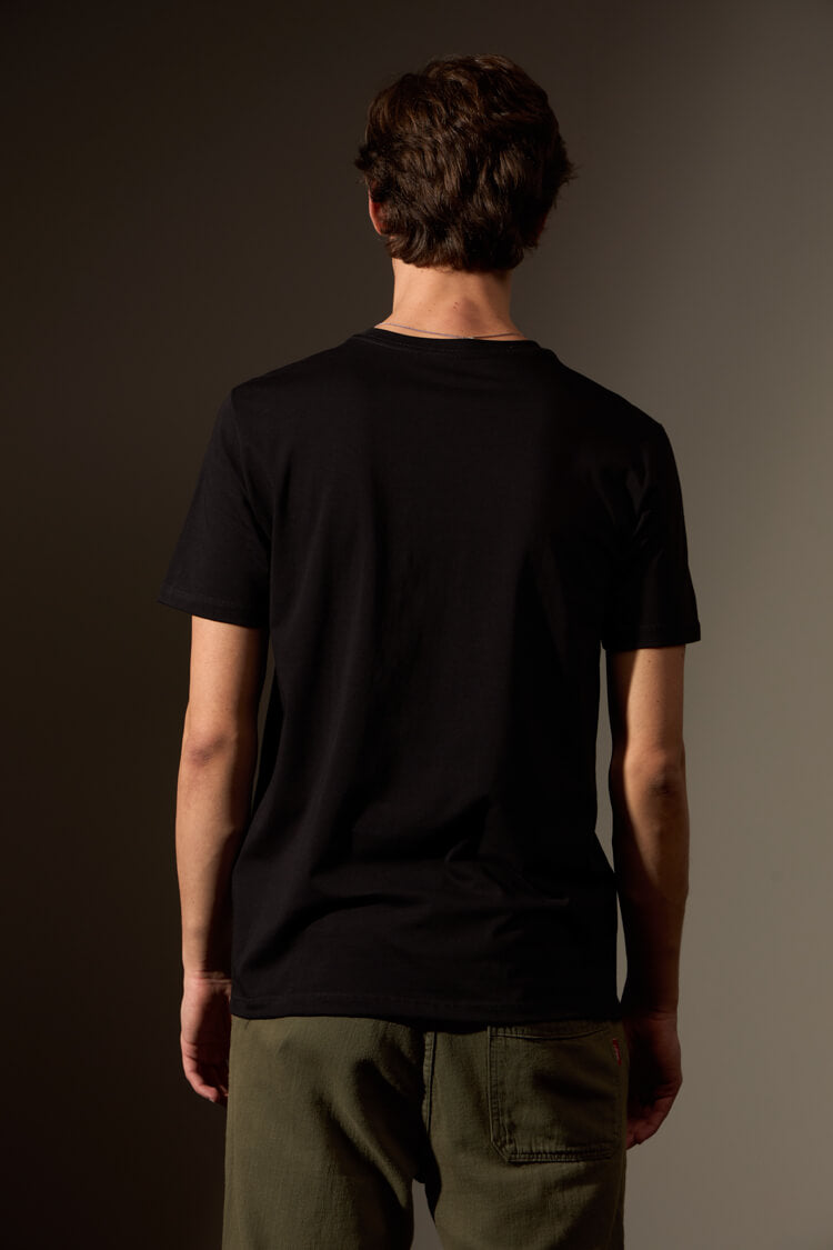 CAMISETA RAQUETES - PRETO