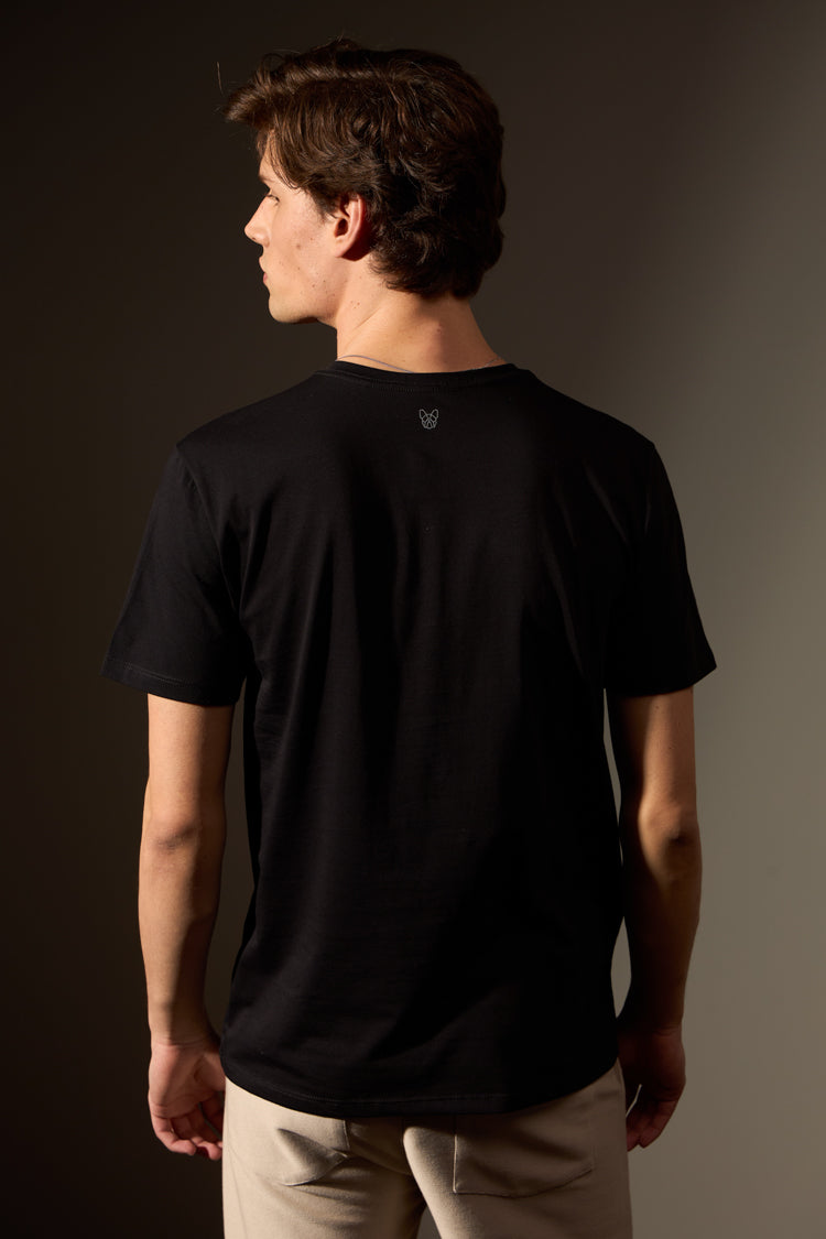 CAMISETA VÖRR MIDDLE - PRETO