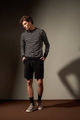 BLUSA POÇO - PRETO E BRANCO