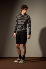 BLUSA POÇO - PRETO E BRANCO