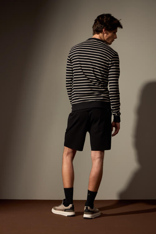 BLUSA POÇO - PRETO E BRANCO