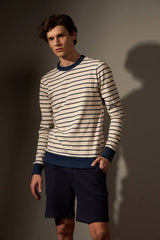 BLUSA POÇO - AREIA E MARINHO