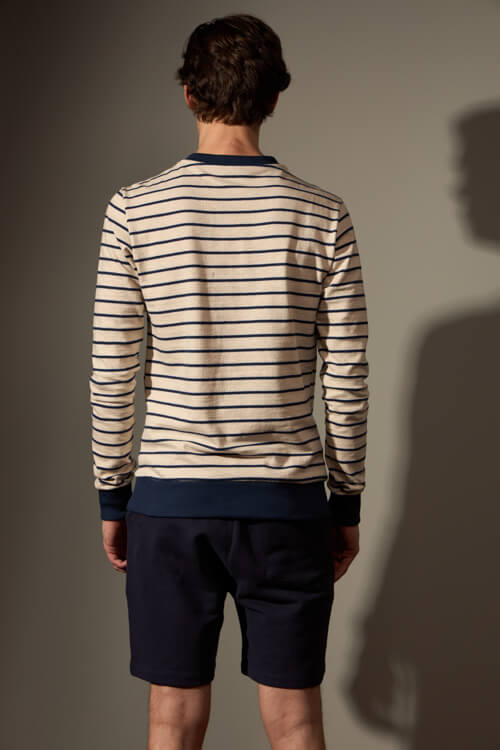 BLUSA POÇO - AREIA E MARINHO