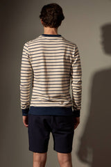 BLUSA POÇO - AREIA E MARINHO