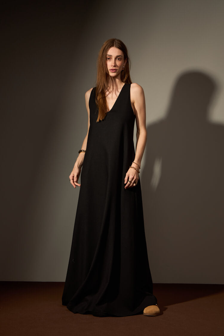 VESTIDO CARDEAL - PRETO