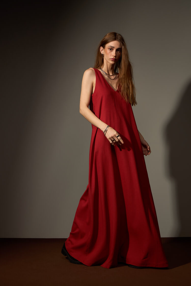 VESTIDO CARDEAL - VERMELHO