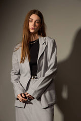 BLAZER ARENITO - CINZA - Vörr Brasil