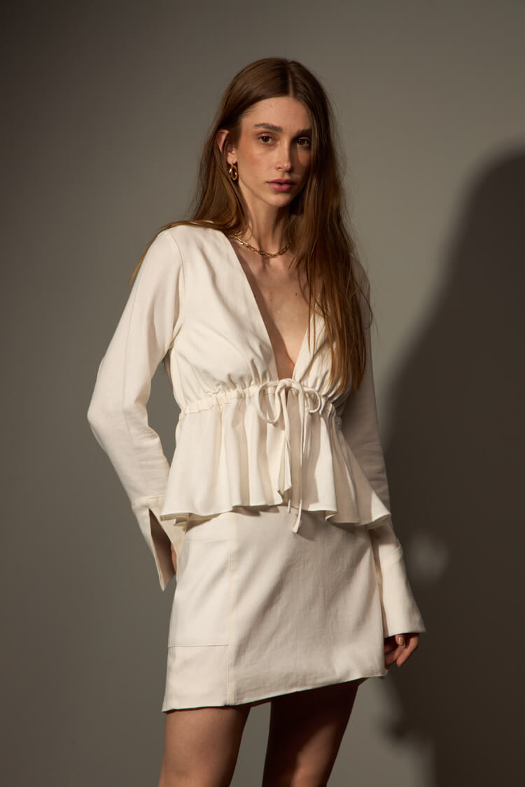 BLUSA CERRADO - OFF WHITE