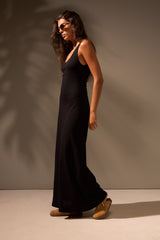 VESTIDO BRISAS ALGODÃO - PRETO