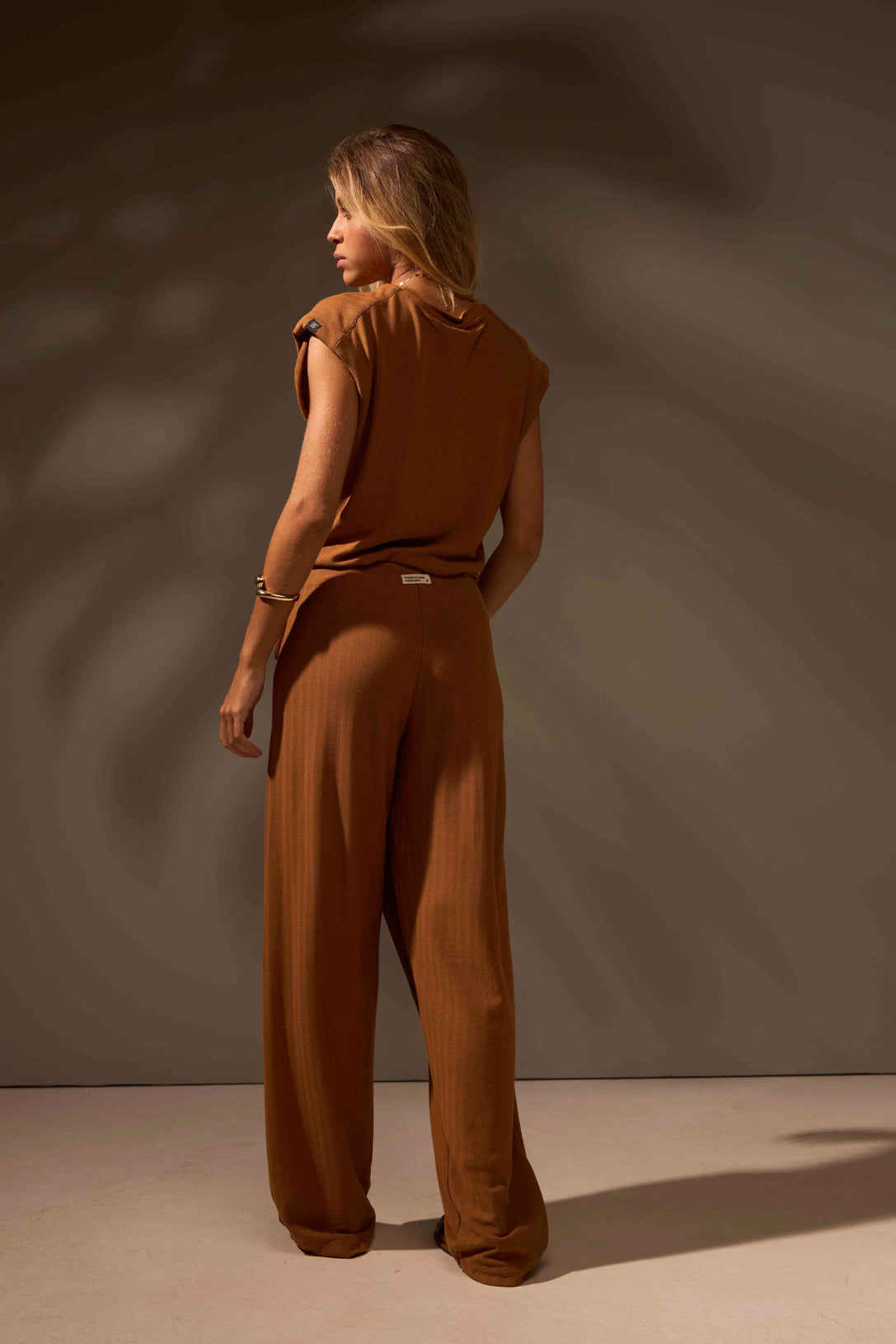 CALÇA EQUILÍBRIO ALGODÃO - COBRE