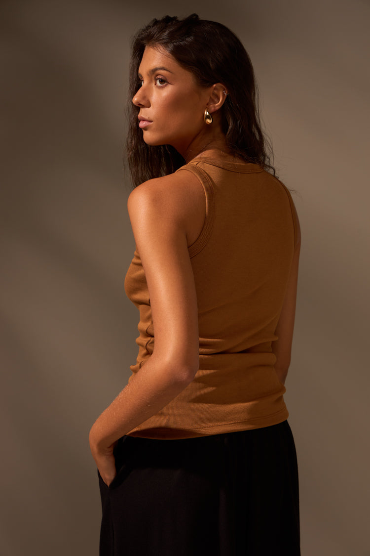 REGATA NADADOR ALGODÃO - COBRE