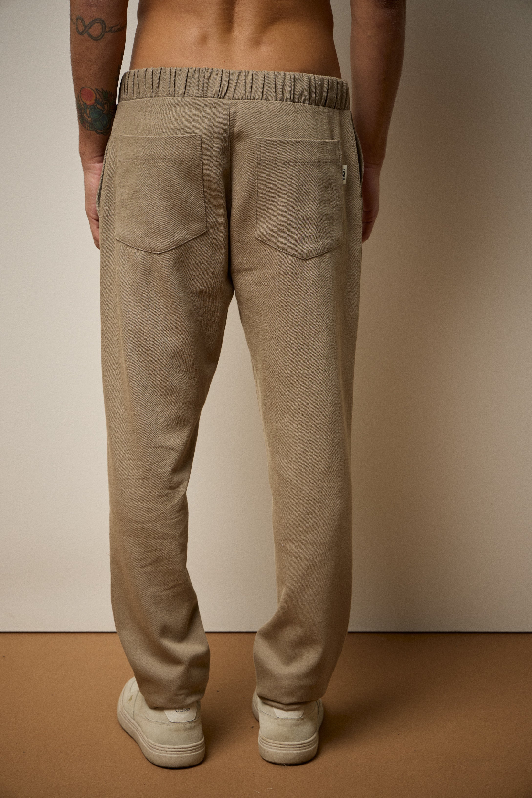 CALÇA ORIGEM LINHO - PALHA