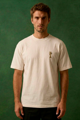 PRÉ-VENDA CAMISETA OVERSIZED UNISSEX 90' 100% ALGODÃO - OFF WHITE