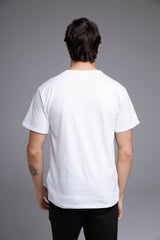 CAMISETA BÁSICA OVERSIZE - BRANCO E PRETO