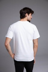 CAMISETA BÁSICA OVERSIZE - BRANCO E PRETO