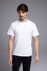 CAMISETA BÁSICA OVERSIZE - BRANCO E PRETO