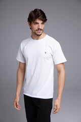 CAMISETA BÁSICA OVERSIZE - BRANCO E PRETO