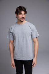 CAMISETA BÁSICA OVERSIZE - CINZA