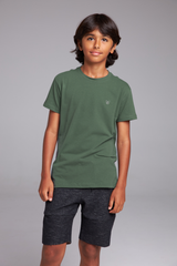 BERMUDA RITMO INFANTIL ALGODÃO - PRETO