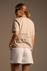 CAMISETA CORPO MENTE E ALMA - FENDI STONE