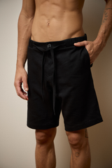 BERMUDA ORIGEM LINHO - PRETO