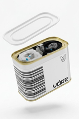 KIT 2 MEIAS VÖRR 100% ALGODÃO - BRANCO E PRETO
