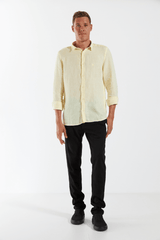 CAMISA LINHO GIBSON - AMARELO