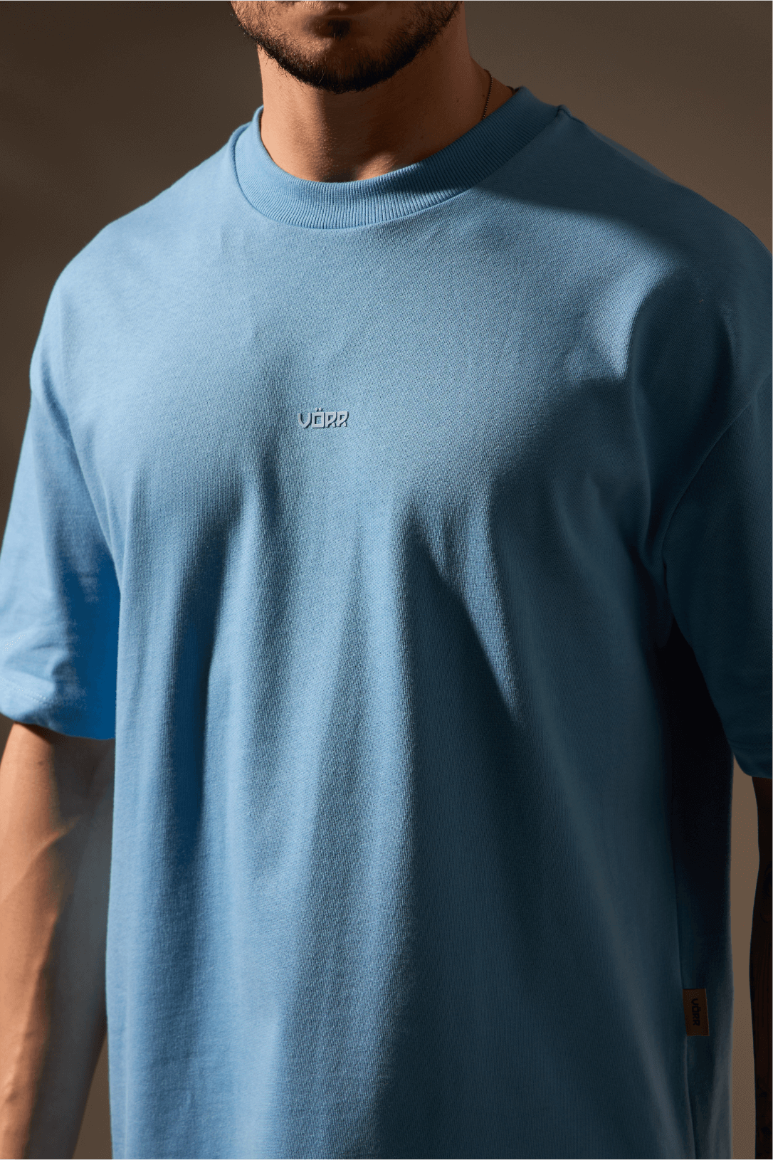 CAMISA OVERSIZED SERRA 100% ALGODÃO - AZUL