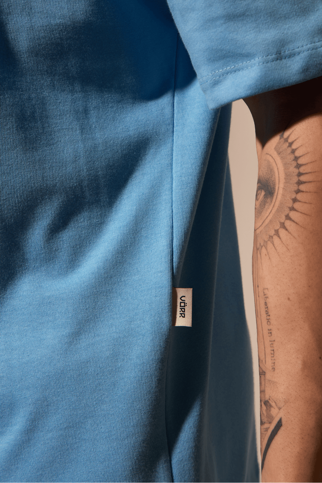 CAMISA OVERSIZED SERRA 100% ALGODÃO - AZUL