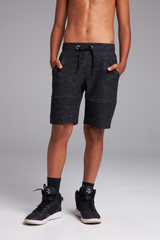 BERMUDA RITMO INFANTIL ALGODÃO - PRETO