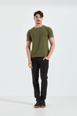 CAMISETA SLIM EGÍPCIO - VERDE MUSGO