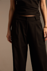 CALÇA CORUMBAU LINHO - PRETO