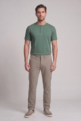 CAMISETA NOBLE ALGODÃO PIMA - VERDE