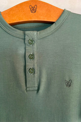 CAMISETA NOBLE ALGODÃO PIMA - VERDE