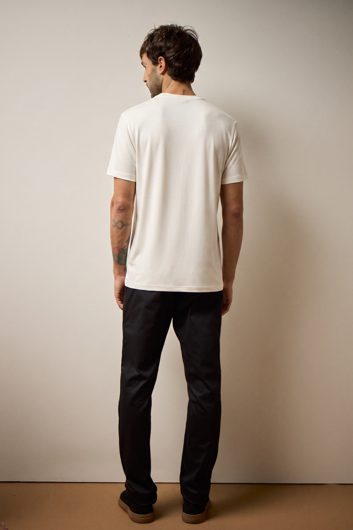CAMISETA PRIME TECH MALHA POLIAMIDA - OFF WHITE