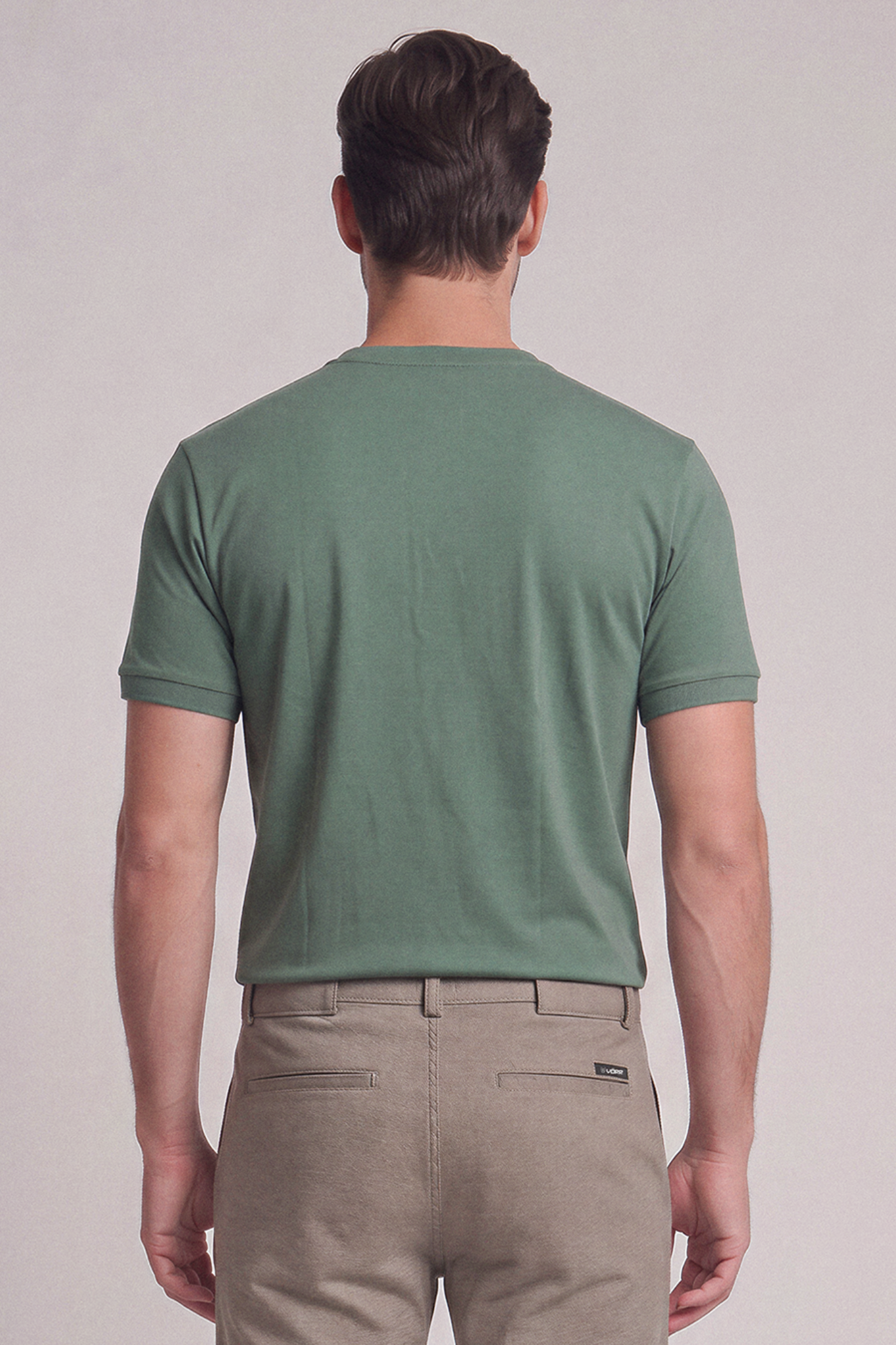 CAMISETA NOBLE ALGODÃO PIMA - VERDE