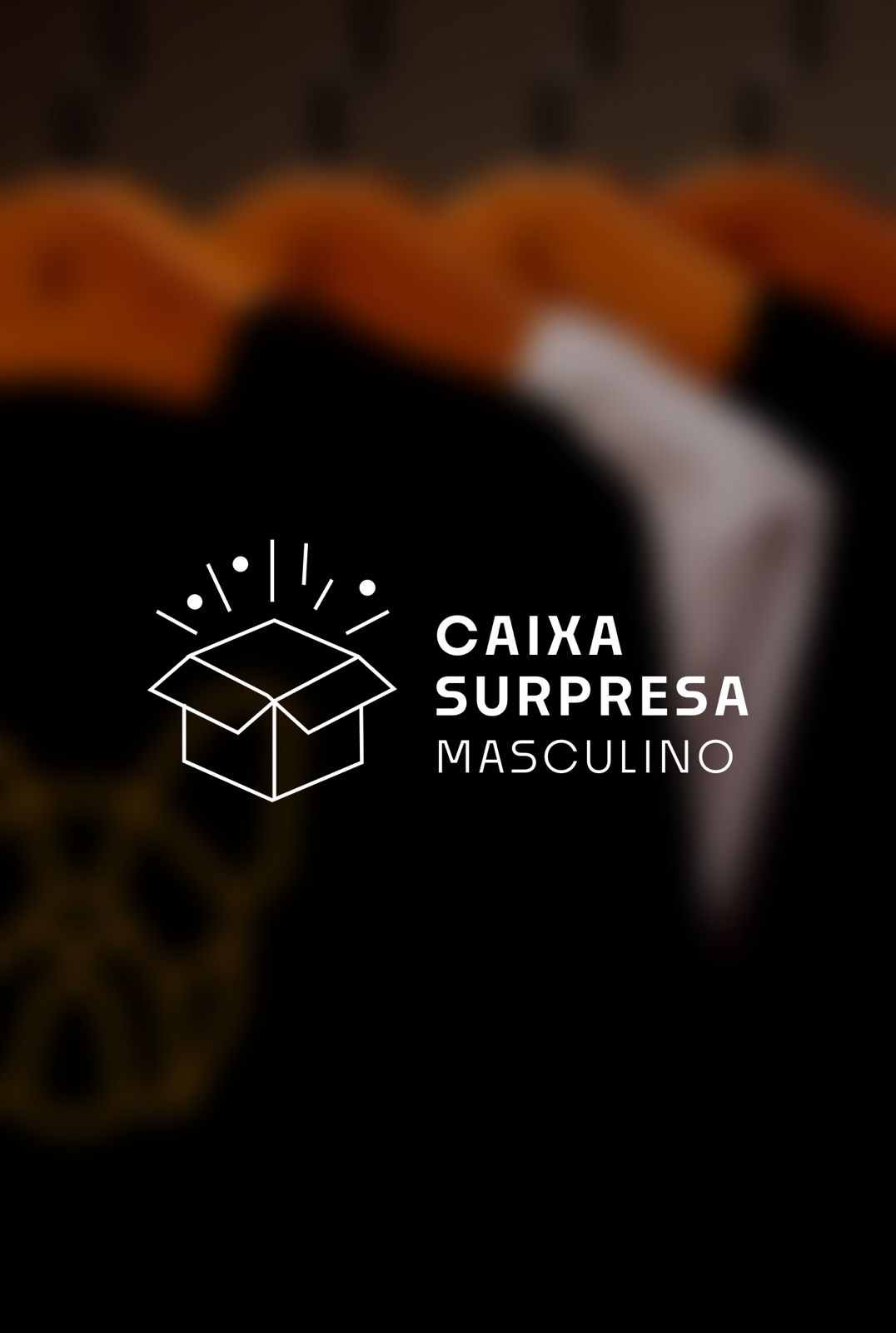 CAIXA SURPRESA - KIT 3 CAMISETAS MASCULINAS
